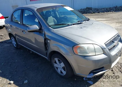 2007 Chevrolet Aveo Ls z USA, uszkodzony, nr VIN KL1TD56677B179430